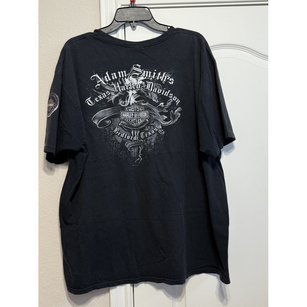 HARLEY DAVIDSON GENUINE MENS XLARGE T-SHIRT BEDFORD, TX - Picture 2 of 6